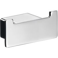 Двойной крючок Emco Loft Хром арт-0575 001 02 — фото 1, Крючки для полотенец