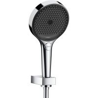 Душевой гарнитур Hansgrohe Rainfinity Хром Черный арт-26852000 — фото 1, Душевые гарнитуры на держателе