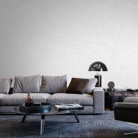 Обои Solo Grace Винил на флизелине (1,06*10) Белый/Серебряный, Мрамор/Штукатурка арт-E201600 — фото 4, Обои для стен