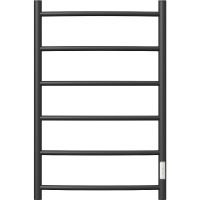 Электрический полотенцесушитель Point Афина П6 500x800 диммер справа Черный арт-PN04858B — фото 1, Электрические полотенцесушители