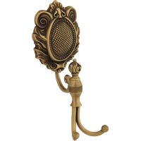 Двойной крючок Migliore Cleopatra Бронза арт-16634 — фото 1, Крючки для полотенец