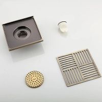 Душевой трап Gappo с решеткой Бронза арт-G81501-4 — фото 3, Трапы для душа