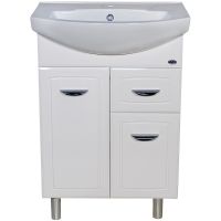 Тумба под раковину Bellezza Классик 60 Белая арт-4631909690014 — фото 1, Тумбы под раковину