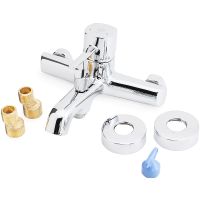 Смеситель для ванны Orange Karl Хром арт-M05-100cr — фото 8, Смеситель для ванны