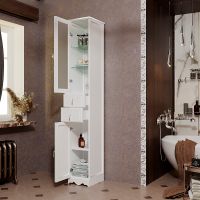 Товар: Шкаф пенал Opadiris Риспекто 30 L Белый арт-00-00005832 - фото 3 Шкаф пенал Opadiris Риспекто 30 L Белый арт-00-00005832 — фото 3, Пеналы для ванной комнаты