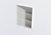 Зеркальный шкаф Aquanet Нота 58 L Белый арт-165370 — фото 4, Зеркальные шкафы в ванную