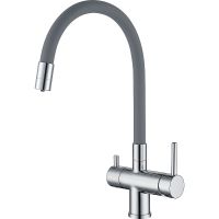 Смеситель для кухни Gappo Хром Серый арт-G4398-30 — фото 1, Смесители для кухни
