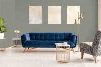 Обои Hygge 77 Colors Флизелин (1*10,05) Зеленый, Однотонные арт-C7 05 — фото 2, Обои для стен