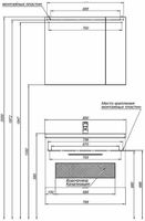 Зеркальный шкаф Aquanet Порто 80 R Белый арт-195728 — фото 6, Зеркальные шкафы в ванную
