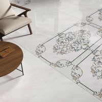 Керамогранит Kerama Marazzi Парнас светлый лаппатированный обрезной 80х80 см арт-SG842302R — фото 2, Керамогранит