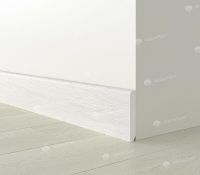 Плинтус Alpine Floor Parquet Light Белый 2200х80х12,5 мм арт-SK 13-0 — фото 2, Напольные плинтусы