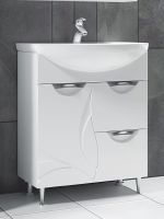 Тумба под раковину Vigo Callao 70 Белая арт-tn.CAL.BAL.70.1D.2Y — фото 2, Тумбы под раковину