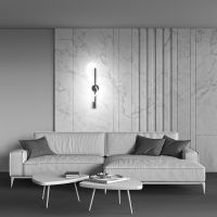 Настенный светильник Maytoni Modern Tau Белый Черный арт-MOD146WL-L12B3K — фото 5, Бра