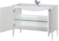 Товар: Тумба под раковину Aquanet Паола 120 Белая серебро арт-181763 - фото 3 Тумба под раковину Aquanet Паола 120 Белая серебро арт-181763 — фото 3, Тумбы под раковину