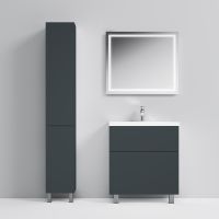 Товар: Тумба под раковину AM.PM Gem 75 Графит матовый арт-M90FSX07522GM32 - фото 6 Тумба под раковину AM.PM Gem 75 Графит матовый арт-M90FSX07522GM32 — фото 6, Тумбы под раковину