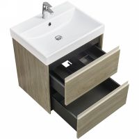 Тумба под раковину Roca Ona 60 подвесная Темный вяз арт-A857613511 — фото 2, Тумбы под раковину