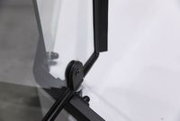 Душевой уголок Esbano ESR-7160B 90x90 профиль Черный матовый стекло прозрачное арт-ESUGR7160B — фото 5, Душевые уголки трапеция