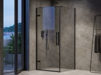 Душевая стенка Ravak Cool COPS-80 профиль Черный стекло Transparent арт-X9VV40300Z1 — фото 2, Боковые стенки