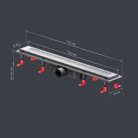 Товар: Душевой лоток AM.PM PrimeFlow 70 с решеткой Хром матовый Cut Gradient арт-W02SC-P11-070-01SB - фото 15 Душевой лоток AM.PM PrimeFlow 70 с решеткой Хром матовый Cut Gradient арт-W02SC-P11-070-01SB — фото 15, Душевые лотки
