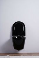 Товар: Унитаз Esbano Azalea подвесной Черный глянцевый с сиденьем Микролифт арт-ESUPAZALB - фото 5 Унитаз Esbano Azalea подвесной Черный глянцевый с сиденьем Микролифт арт-ESUPAZALB — фото 5, Подвесные унитазы