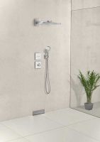 Переключатель потоков Hansgrohe ShowerSelect Хром Белый арт-15736400 — фото 3, Переключатели потоков