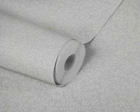 Обои AS Creation Maison Charme Винил на флизелине (0,53*10,05) Серый/Белый, Листья арт-39073-4 — фото 4, Обои для стен