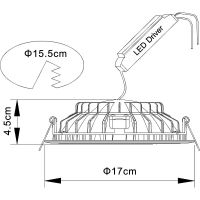 Встраиваемый светильник Artelamp Riflessione Белый арт-A7016PL-1WH — фото 4, Точечные светильники