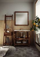 Тумба под раковину Creto Provence 105 Wood арт-9-1118W — фото 4, Тумбы под раковину