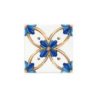 Керамическая вставка Kerama Marazzi Капри майолика STG\A488\1146H 9,8х9,8 см арт-STG\A488\1146H — фото 1, Керамическая плитка