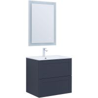 Тумба с раковиной Aquanet Терра 70 подвесная Маренго арт-323182 — фото 5, Тумбы с раковиной