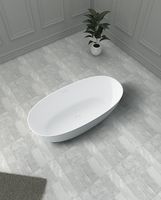 Ванна из искусственного камня Abber Stein 170x75 без гидромассажа арт-AS9624-1.7 — фото 4, Ванны из искусственного камня