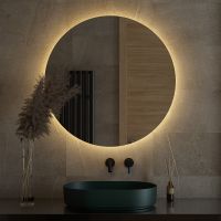 Товар: Зеркало Defesto Opti 90x90 с подсветкой 28W-3000К/Без выключателя/Теплый белый свет арт-DF 2856 - фото 2 Зеркало Defesto Opti 90x90 с подсветкой 28W-3000К/Без выключателя/Теплый белый свет арт-DF 2856 — фото 2, Зеркала в ванную комнату