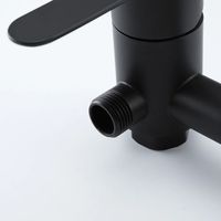 Гигиенический душ со смесителем Frap H801-6 Черный матовый арт-F20801-6 — фото 5, Гигиенические души