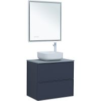 Тумба под раковину Aquanet Арт 75 подвесная Маренго арт-313265 — фото 14, Тумбы под раковину