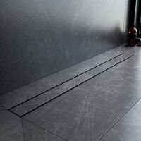 Душевой лоток AM.PM PrimeFlow 90 с Черной матовой решеткой / под плитку Tile арт-W02SC-U11-090-04BM — фото 10, Душевые лотки