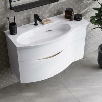 Товар: Раковина Kerama Marazzi Riva 100 L Белая глянцевая арт-RV.wb.100Lh - фото 6 Раковина Kerama Marazzi Riva 100 L Белая глянцевая арт-RV.wb.100Lh — фото 6, Раковины встраиваемые сверху