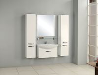 Товар: Шкаф пенал Aquaton Ария подвесной Белый арт-1A134403AA010 - фото 4 Шкаф пенал Aquaton Ария подвесной Белый арт-1A134403AA010 — фото 4, Пеналы для ванной комнаты