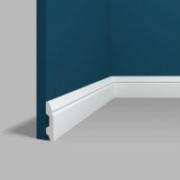 Плинтус Перфект 2000x59x13 мм арт-P27 — фото 1, Плинтуса напольные