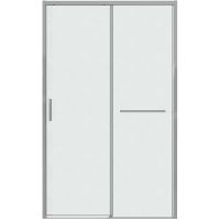 Душевая дверь Grossman Style 110 профиль Хром стекло шиншилла арт-100.K33.05.110.10.02 — фото 10, Раздвижные душевые двери