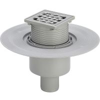 Душевой трап Viega Trap 4926 с решеткой Нержавеющая сталь арт-556914 — фото 1, Трапы для душа