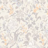 Обои LOYMINA Equator Флизелин (1*10,05) Серый, Цветы арт-QTR4 001 — фото 1, Обои для стен
