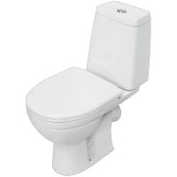 Унитаз-компакт Sanita Марс с бачком и сиденьем Микролифт арт-WC.CC/Mars/2-DM.Rim/WHT.G/S1 — фото 2, Напольные унитазы