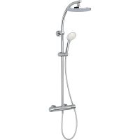 Товар: Душевая система Jacob Delafon Amelie с термостатом Хром глянцевый арт-E32851-CP - фото 1 Душевая система Jacob Delafon Amelie с термостатом Хром глянцевый арт-E32851-CP — фото 1, Душевые стойки