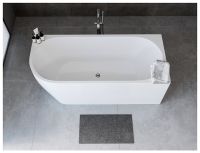 Товар: Акриловая ванна Aquanet Elegant B 180х80 без гидромассажа арт-260055 - фото 4 Акриловая ванна Aquanet Elegant B 180х80 без гидромассажа арт-260055 — фото 4, Акриловые ванны