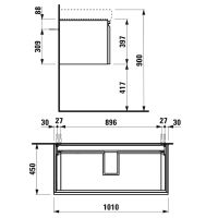 Товар: Тумба под раковину Laufen Pro S 105 подвесная Светлый дуб арт-4.8355.2.096.479.1 - фото 2 Тумба под раковину Laufen Pro S 105 подвесная Светлый дуб арт-4.8355.2.096.479.1 — фото 2, Тумбы под раковину
