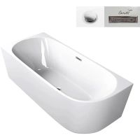 Акриловая ванна Ceruttispa Ami 170x75 L СT10090 без гидромассажа арт-CT10090 — фото 4, Акриловые ванны