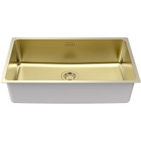 Кухонная мойка Paulmark Yuni 76 Uni Светлое золото арт-YU76-LG — фото 2, Кухонные мойки