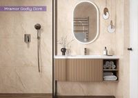 Товар: Керамогранит Ceradim Mramor Godly Ocre бежевый полированный 60х60 см арт-х9999304501 - фото 2 Керамогранит Ceradim Mramor Godly Ocre бежевый полированный 60х60 см арт-х9999304501 — фото 2, Керамогранит