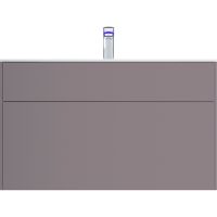Тумба под раковину AM.PM Inspire V2.0 100 подвесная Серая матовая арт-M50AFHX1003EGM — фото 1, Тумбы под раковину