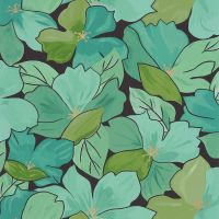 Обои Caselio Flower Power Винил на флизелине (0,53*10,05) Зеленый, Цветы арт-101887124 — фото 1, Обои для стен